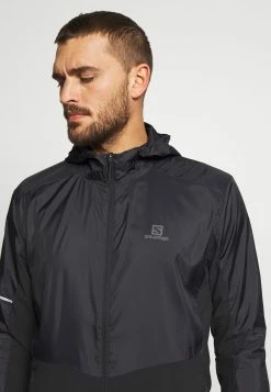 Salomon AGILE HOODIE - Blouson Men -Salomon Soldes Magasin 9658a943af014f7a92340a522087434c