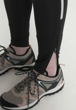 Salomon AGILE LONG - Collants Women -Salomon Soldes Magasin a74d69a273a64dd3a44922975e45b22a