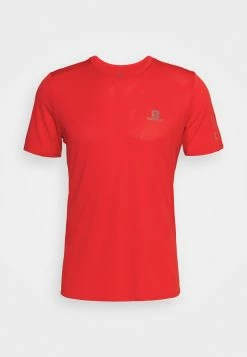 Salomon TRAIL TEE - T-shirt imprimé Men -Salomon Soldes Magasin da1ca8c597e540f9a98403fa6c3d4e5e